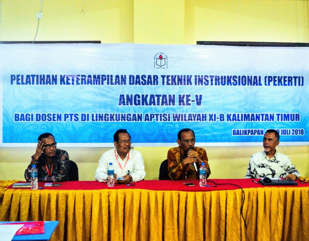 You are currently viewing Pelaksanaan Pelatihan Pekerti oleh APTISI Wilayah XI-B Kalimantan Timur di STIE Madani Balikpapan