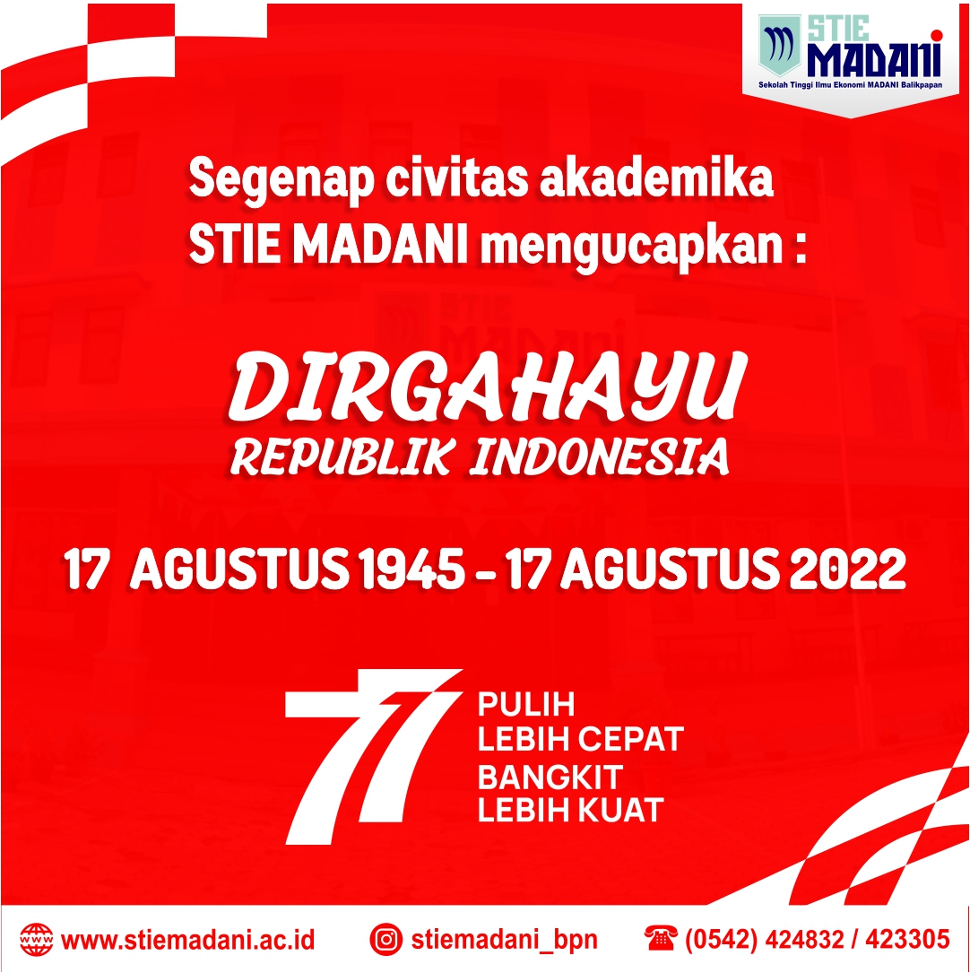 You are currently viewing Dirgahayu Republik Indonesia Yang Ke-77
