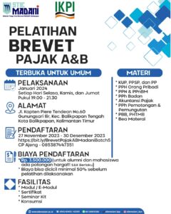 Read more about the article Pelatihan Brevet Pajak A&B Batch 5