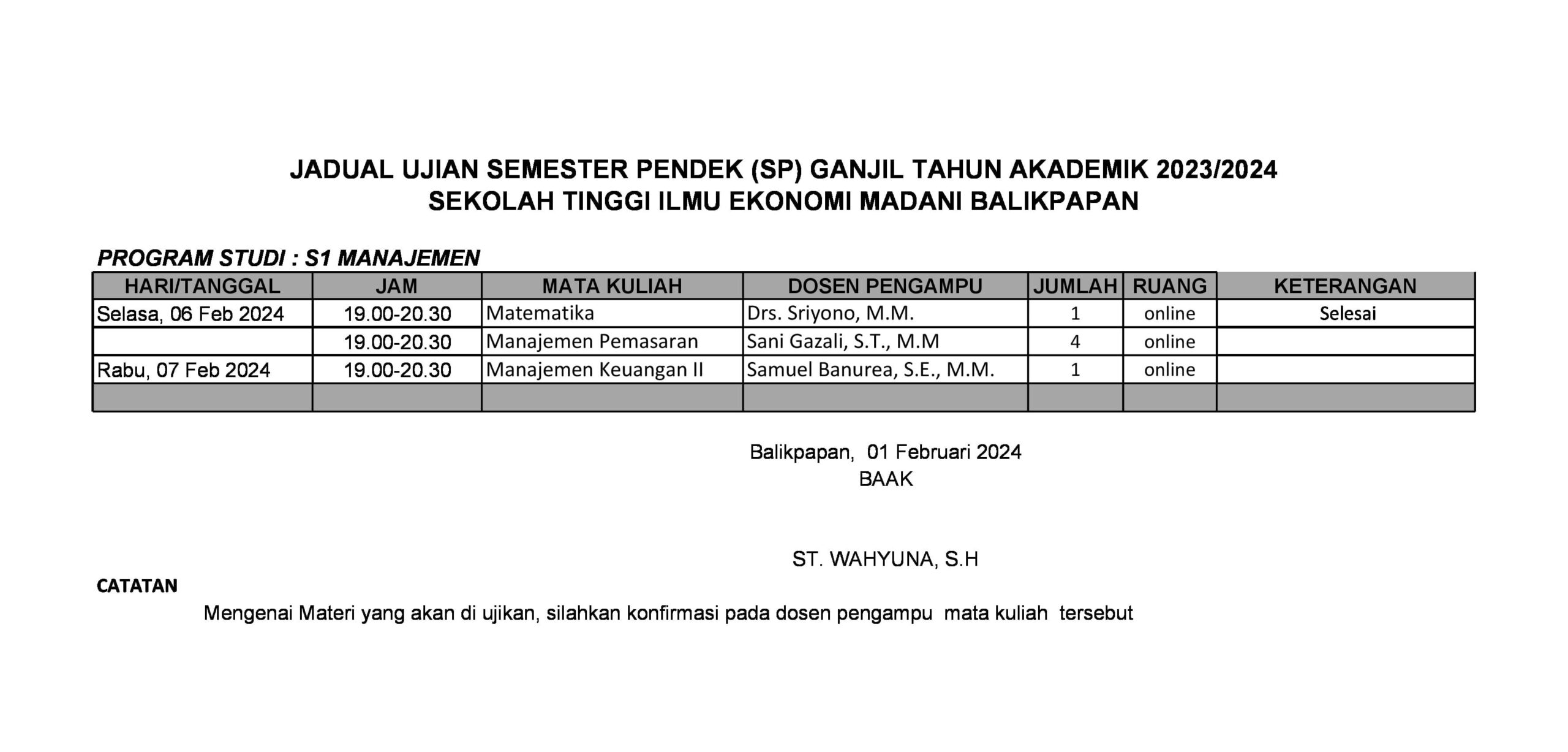 Read more about the article JADWAL USP SMT GANJIL TA 2023-2024